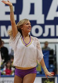 TopRq.com search results: Cheerleader basketball girls, Khimki club, Moscow, Russia