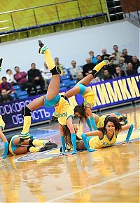 TopRq.com search results: Cheerleader basketball girls, Khimki club, Moscow, Russia