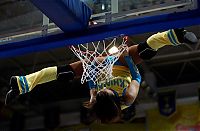 Sport and Fitness: Cheerleader basketball girls, Khimki club, Moscow, Russia