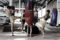 Sport and Fitness: School of martial arts in Thailand