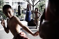 Sport and Fitness: School of martial arts in Thailand