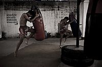 Sport and Fitness: School of martial arts in Thailand