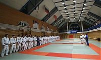 Sport and Fitness: Vladimir Putin held a training session in judo,  St. Petersburg, Russia