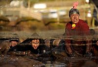 Sport and Fitness: Tough Guy Race competition, village of Perton, England, United Kingdom