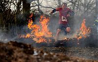 Sport and Fitness: Tough Guy Race competition, village of Perton, England, United Kingdom