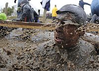 Sport and Fitness: Tough Guy Race competition, village of Perton, England, United Kingdom