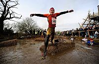 Sport and Fitness: Tough Guy Race competition, village of Perton, England, United Kingdom