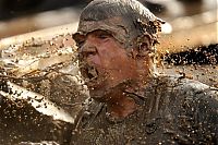 Sport and Fitness: Tough Guy Race competition, village of Perton, England, United Kingdom