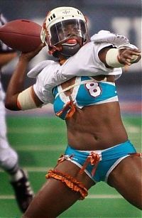 Sport and Fitness: Lingerie Football League girls