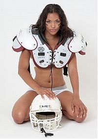 Sport and Fitness: Lingerie Football League girls