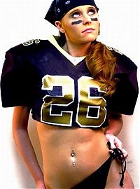 Sport and Fitness: Lingerie Football League girls