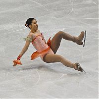 Sport and Fitness: figure ice skating fall