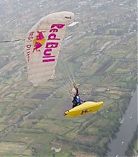 Sport and Fitness: boat swimming in the sky