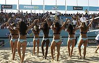 Sport and Fitness: beach volleyball cheerleader girls