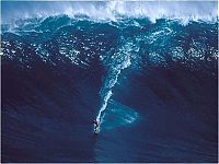 Sport and Fitness: surfing huge waves