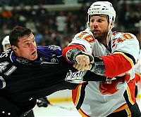 Sport and Fitness: ice hockey fight