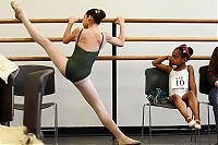 Sport and Fitness: ballet dancing pose