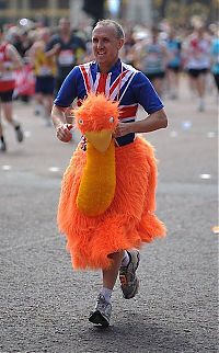 Sport and Fitness: Virgin London Marathon 2010