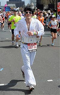 Sport and Fitness: Virgin London Marathon 2010