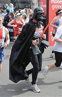 Sport and Fitness: Virgin London Marathon 2010