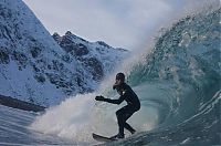 Sport and Fitness: arctic surfing