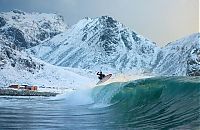 Sport and Fitness: arctic surfing