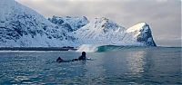 Sport and Fitness: arctic surfing