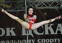 Sport and Fitness: Girl from Pole Dance Championship, Moscow