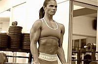 Sport and Fitness: female bodybuilders