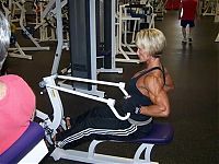 Sport and Fitness: female bodybuilders