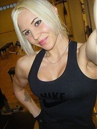 Sport and Fitness: female bodybuilders