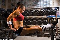 Sport and Fitness: female bodybuilders