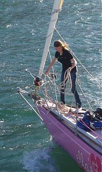 Sport and Fitness: 16-year-old Jessica Watson sailed around the world