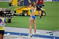 Sport and Fitness: pole vaulting girl