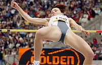 Sport and Fitness: pole vaulting girl
