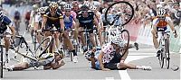 TopRq.com search results: Stage 4 crash, 2010 Tour de Suisse