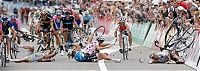 Sport and Fitness: Stage 4 crash, 2010 Tour de Suisse