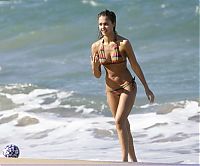 Sport and Fitness: beach girl running