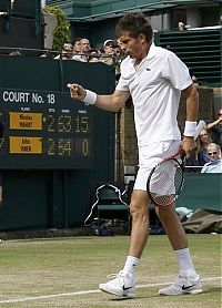 Sport and Fitness: Isner - Mahut match, 2010 Wimbledon Championships