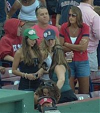 Sport and Fitness: Boston Red Sox girls