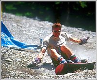 Sport and Fitness: rock boarding