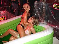 Sport and Fitness: jell-o wrestling bikini girls