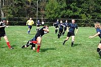 Sport and Fitness: girls playing rugby