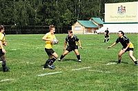 Sport and Fitness: girls playing rugby