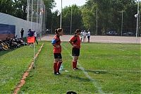 Sport and Fitness: girls playing rugby