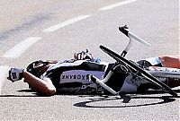 Sport and Fitness: Tour de France crash