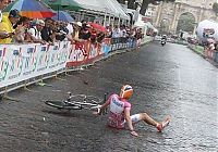 Sport and Fitness: Tour de France crash