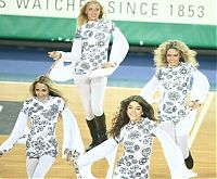 Sport and Fitness: Red Foxes cheerleader girls team, Ukraine