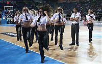 Sport and Fitness: Red Foxes cheerleader girls team, Ukraine