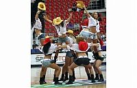 Sport and Fitness: Cheerleader girls at the FIBA World Championships 2010